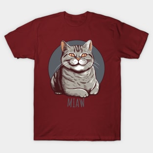 Cat Miaw - Classic design T-Shirt